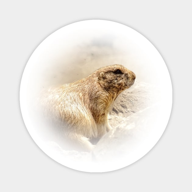 Prairie dog Magnet by Guardi